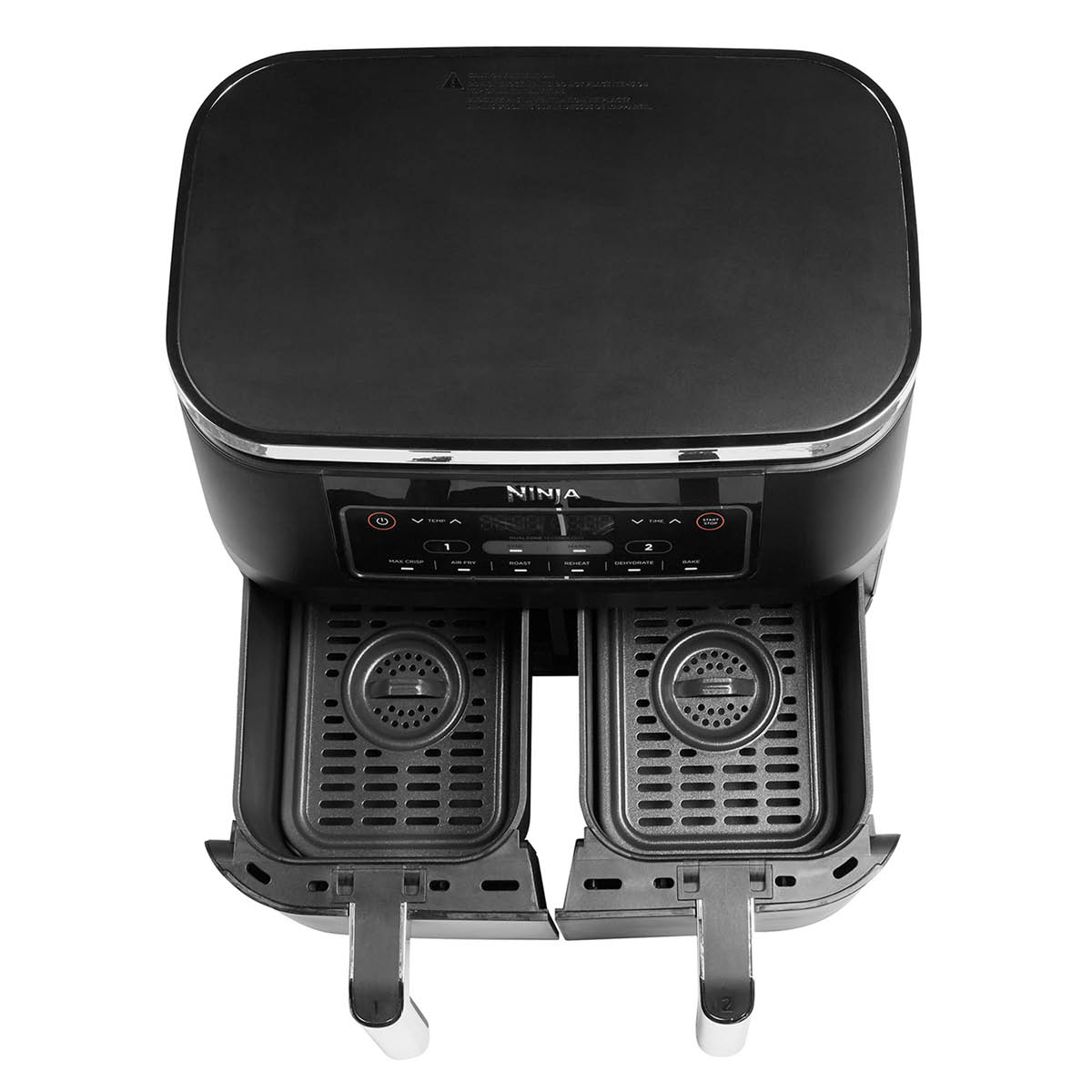 Ninja Foodi dual zone airfryer 7,6L svart
