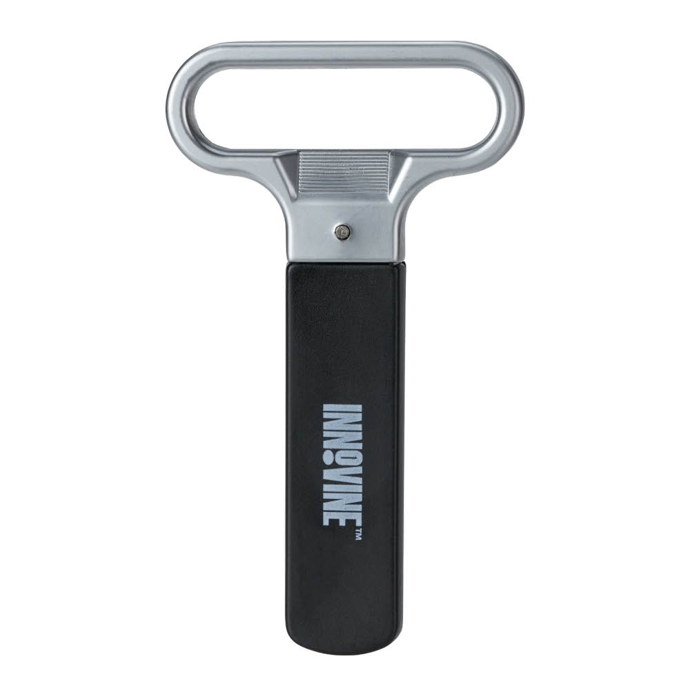 Innovine - Kolmihaarainen viinipullonavaaja 18 cm Musta