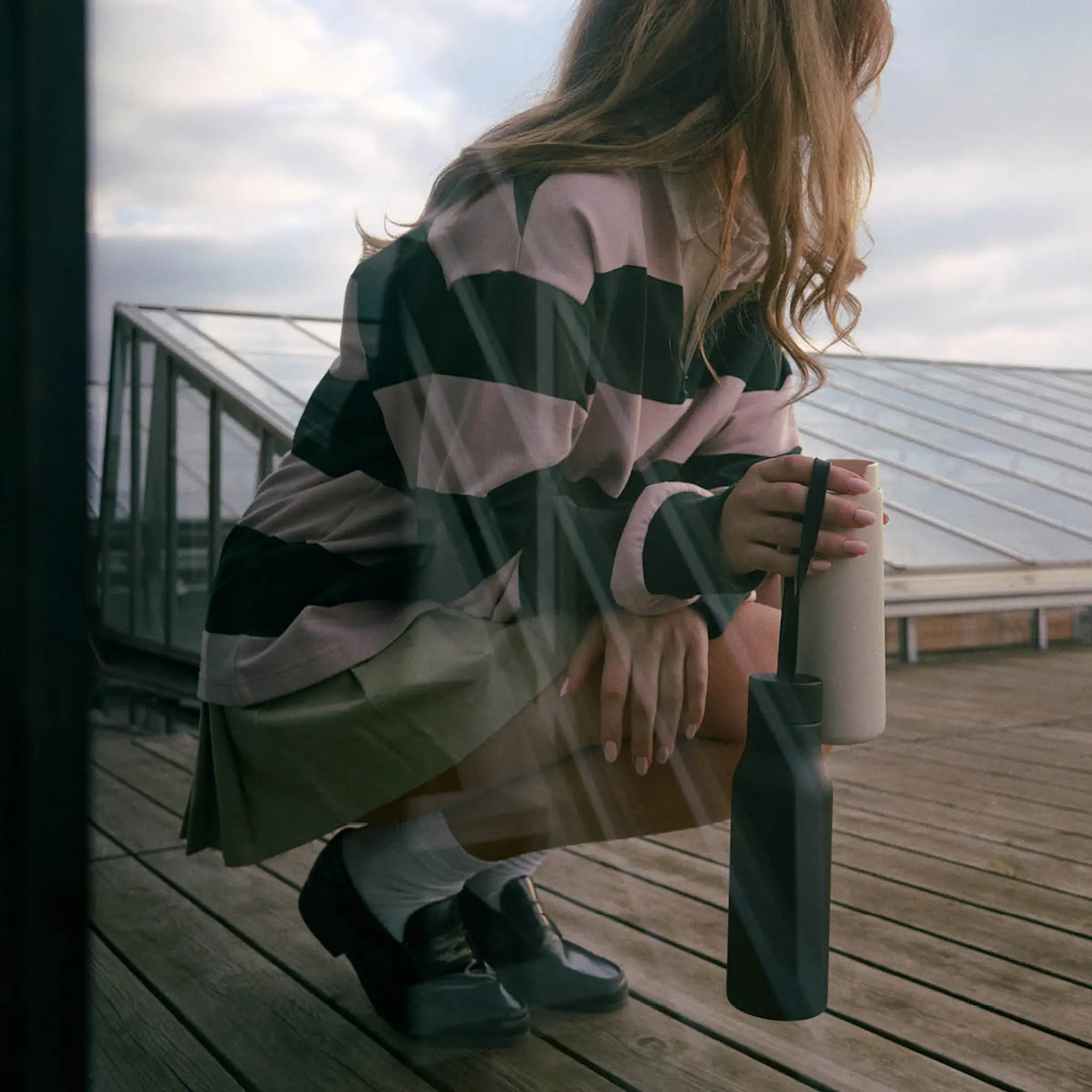 Eva Solo RE-Hydrate termoflaska 0,5 L svart