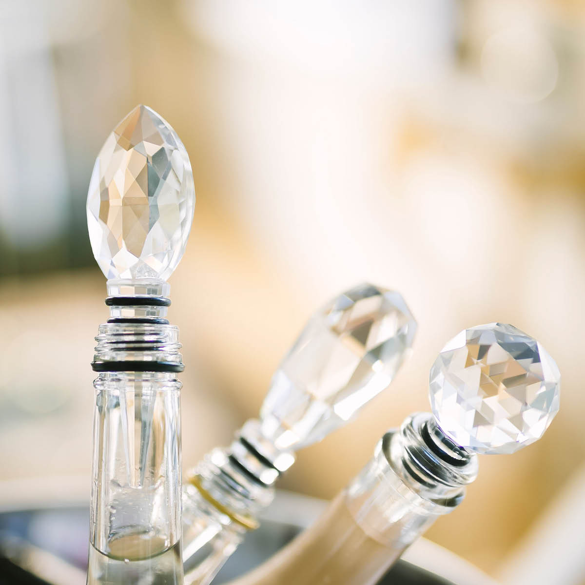 Dorre Bottle stopper glimmer avlang 12 cm