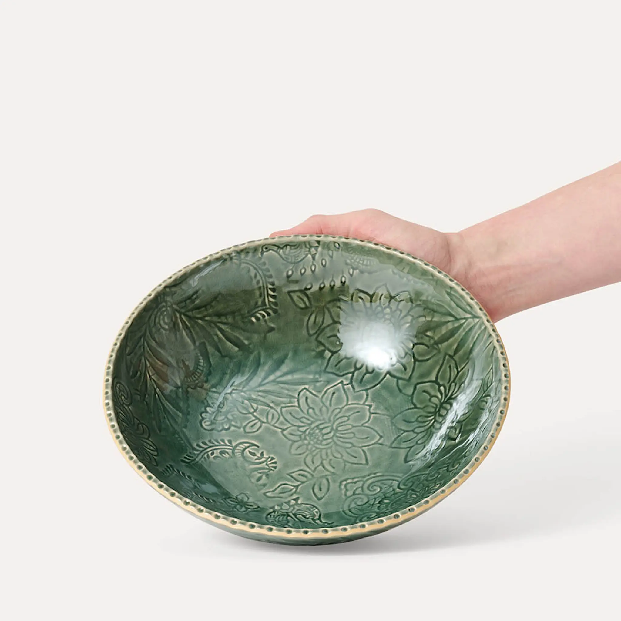 Sthål Arabesque dyp tallerken 24 cm Dusk