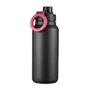 Flory termosflaska 0,9 L med magnetisk mobilhållare svart/rosa