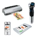 SousVide set med vakuummaskin & tillbehör silver