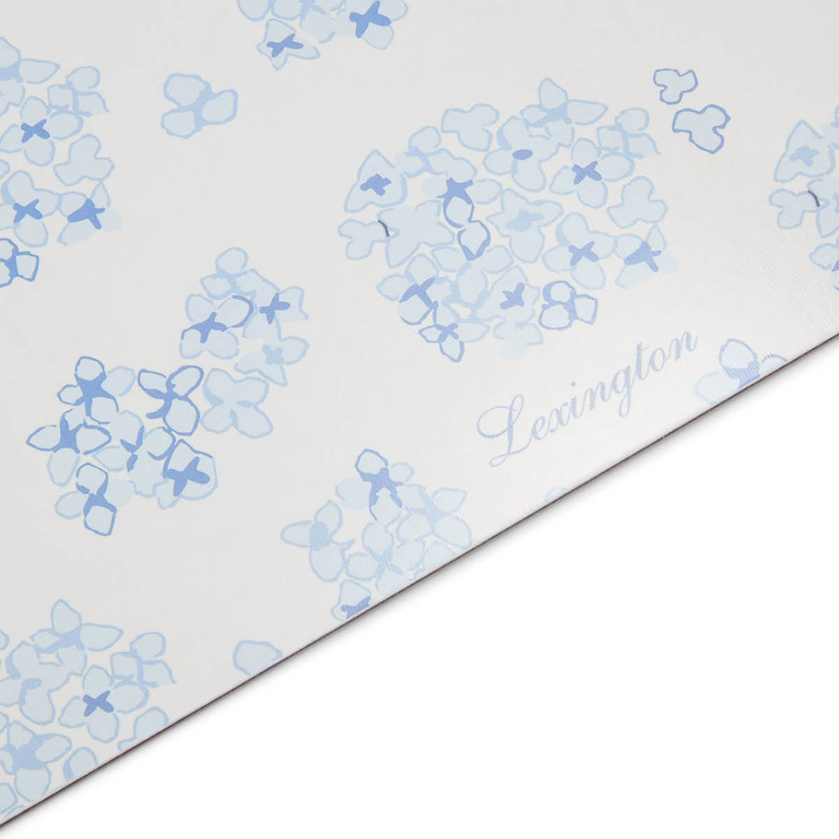 Lexington Bordstablett dubbelsidig 30x40 cm 2-pack vit/blå