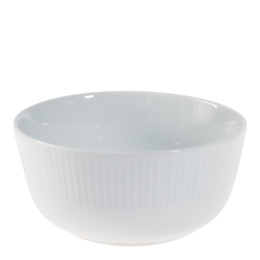 Aida Groovy skål 14 cm vit