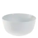 Groovy skål 14 cm vit