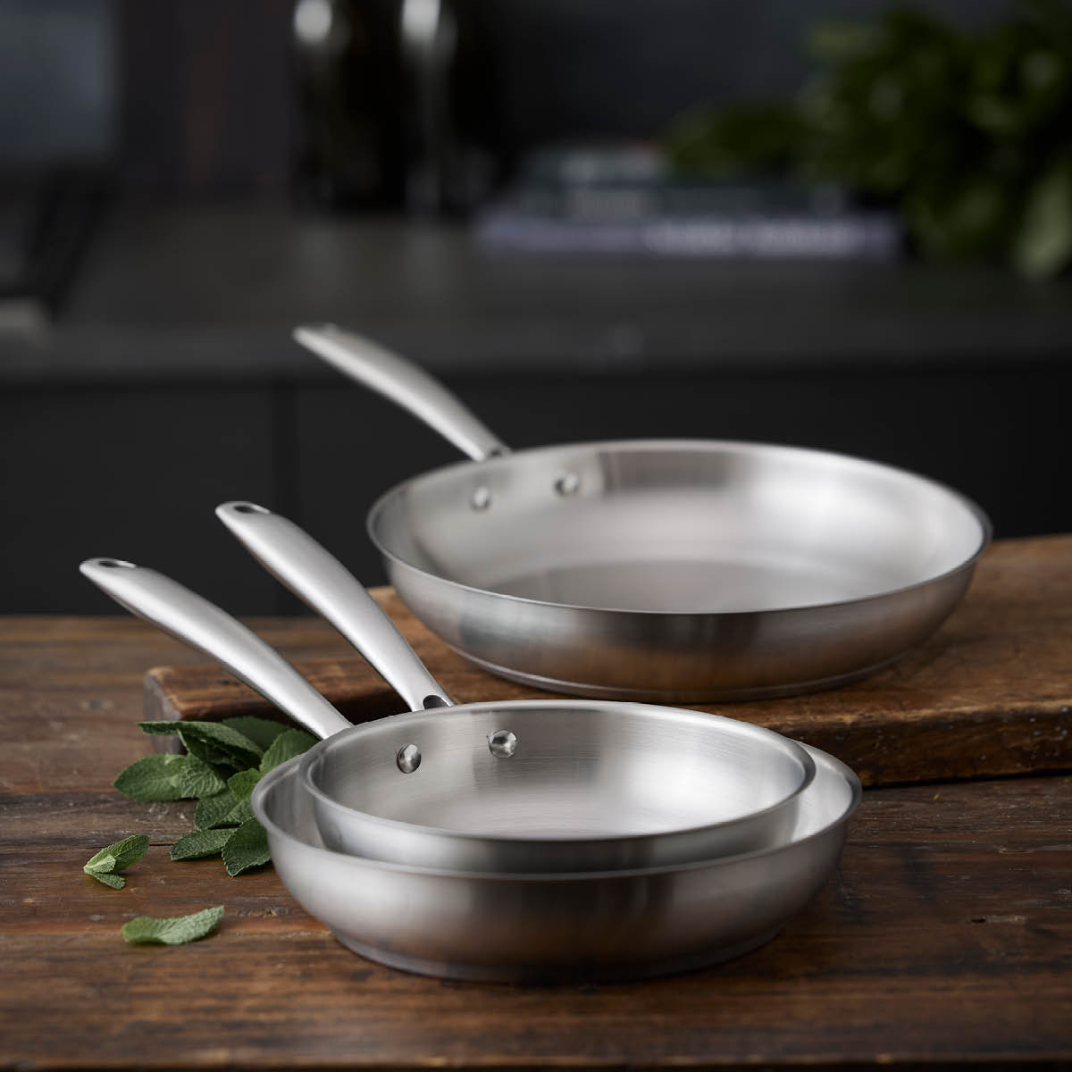 Pillivuyt Gourmet Roya stekpanna 28 cm rostfritt stål