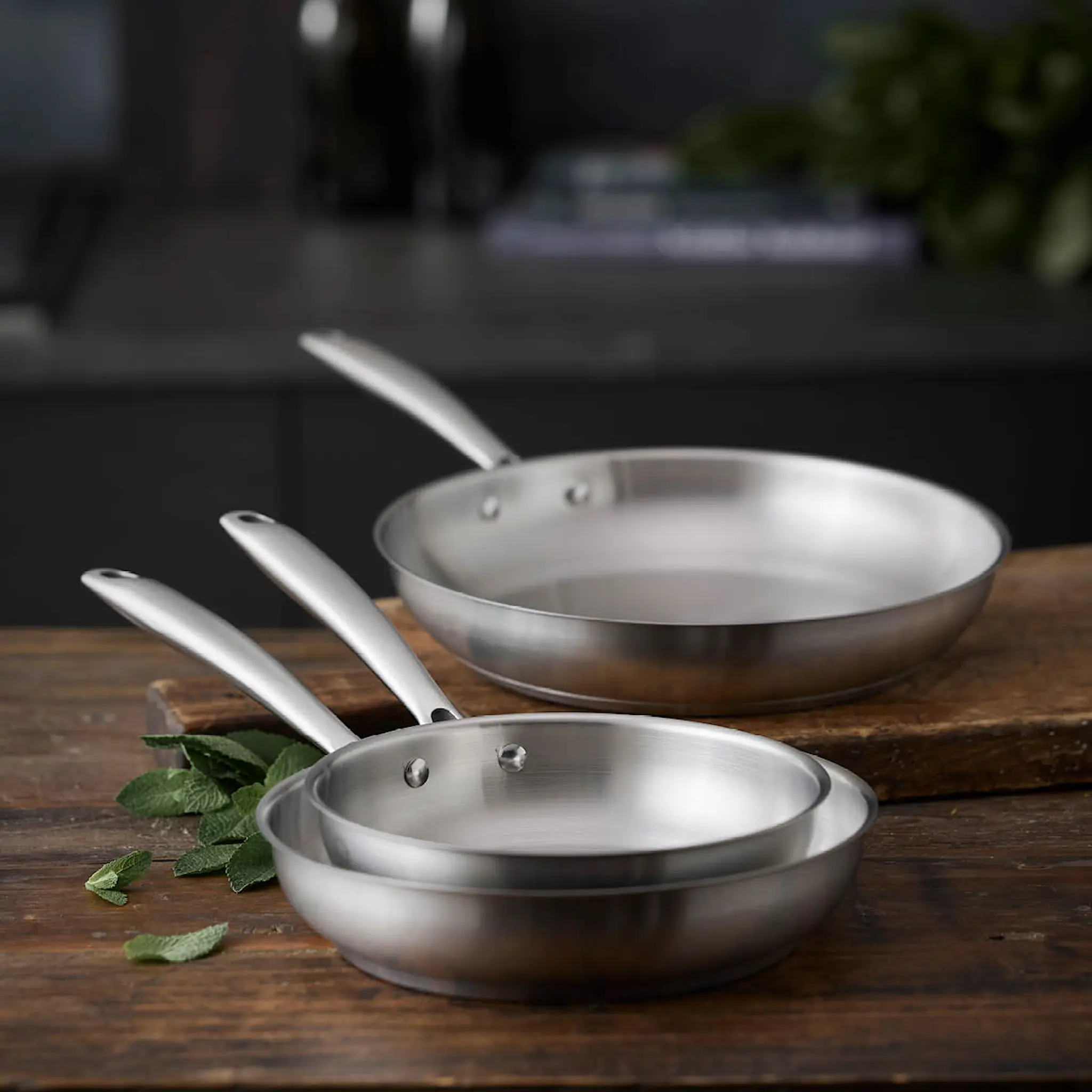 Pillivuyt Gourmet Roya stekpanna 28 cm rostfritt stål