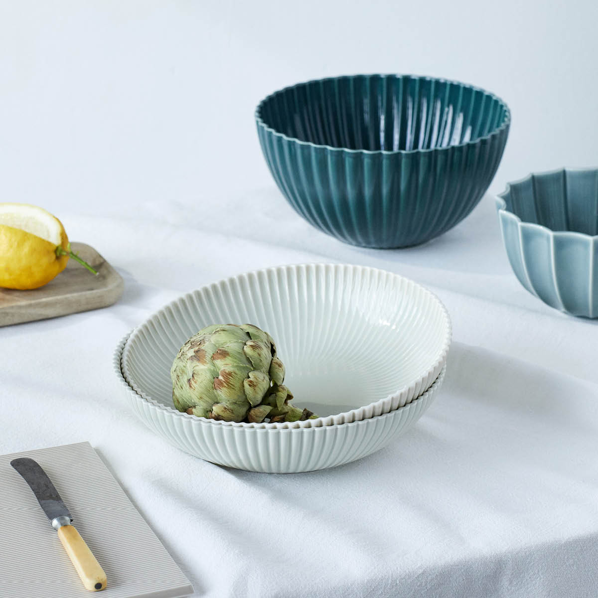 Dottir Samsurium serveringsskål 25,4 cm grå