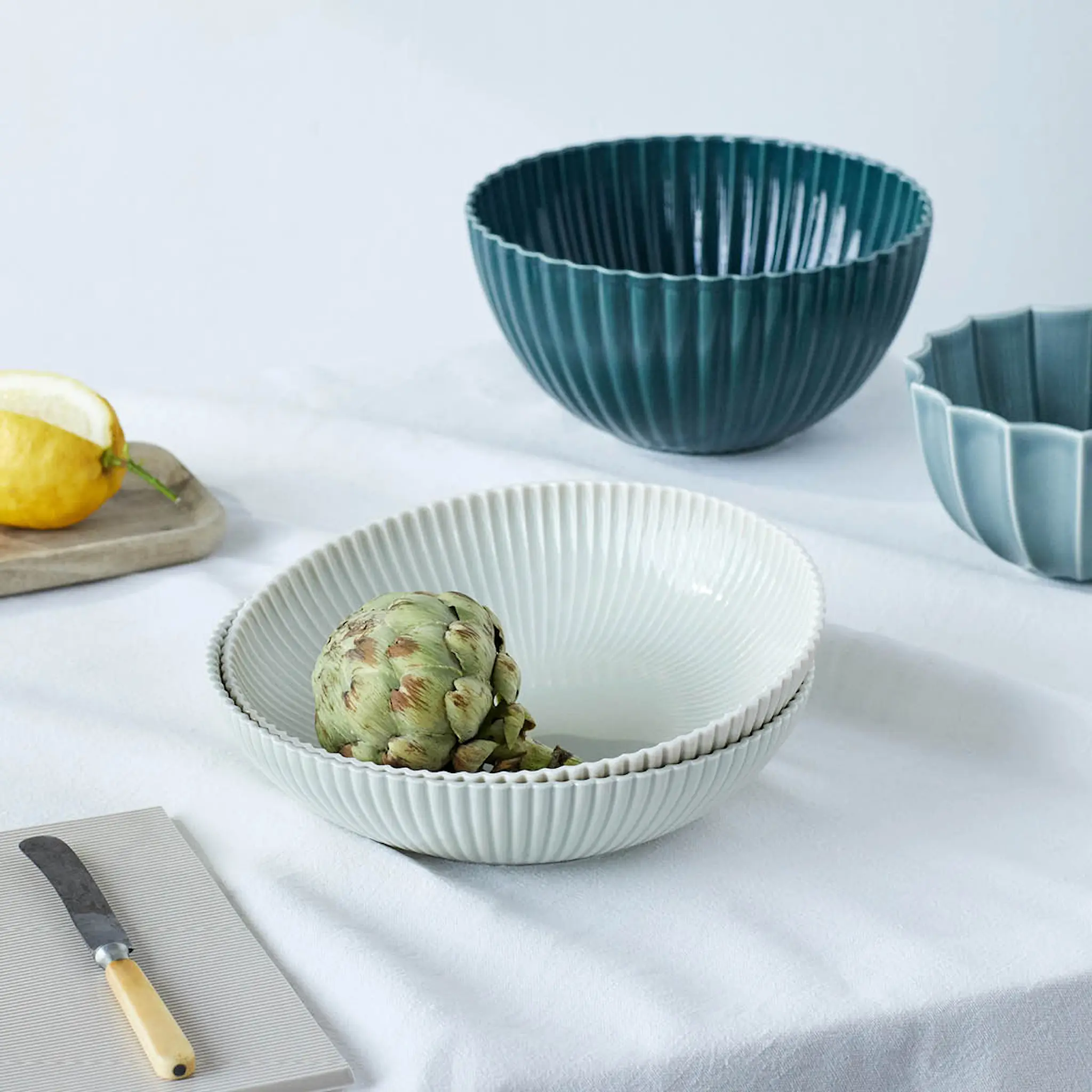 Dottir Samsurium serveringsskål 25,4 cm grå