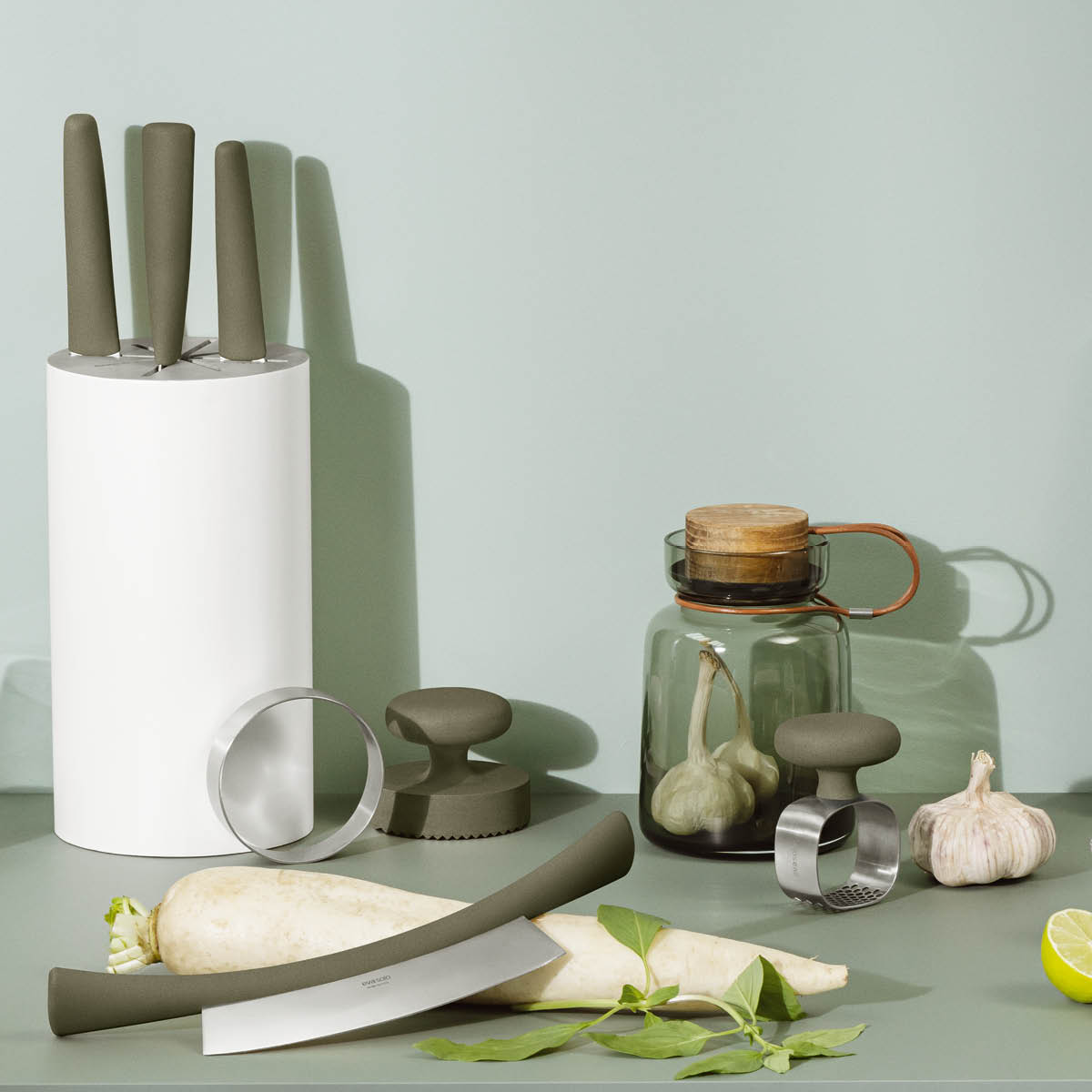 Eva Solo Green Tools Vaggkniv Grön