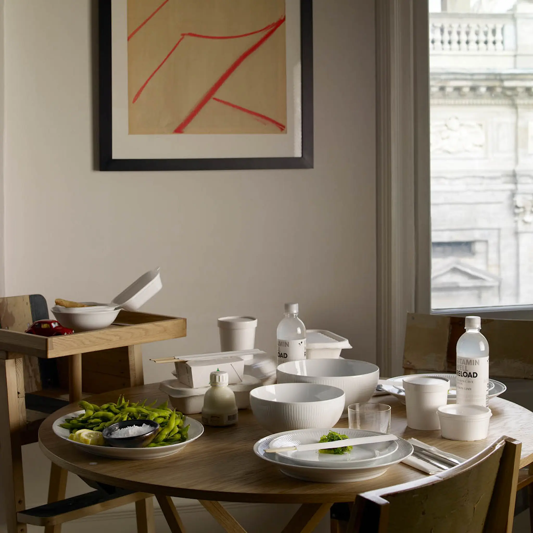 Royal Copenhagen White Fluted Skål 1,8 L 21 cm