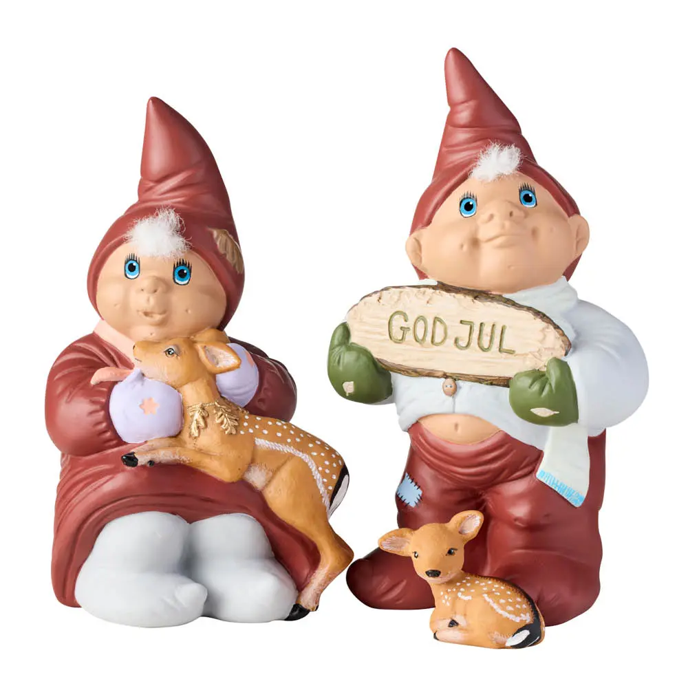 Tonttupari Elvin & Emmelie 13,5 cm vuositontut 2025