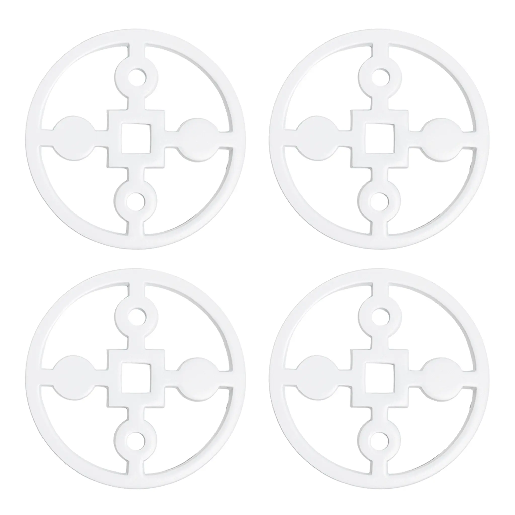 Hilke Anima Gemella Glasunderlägg 4-pack Vit