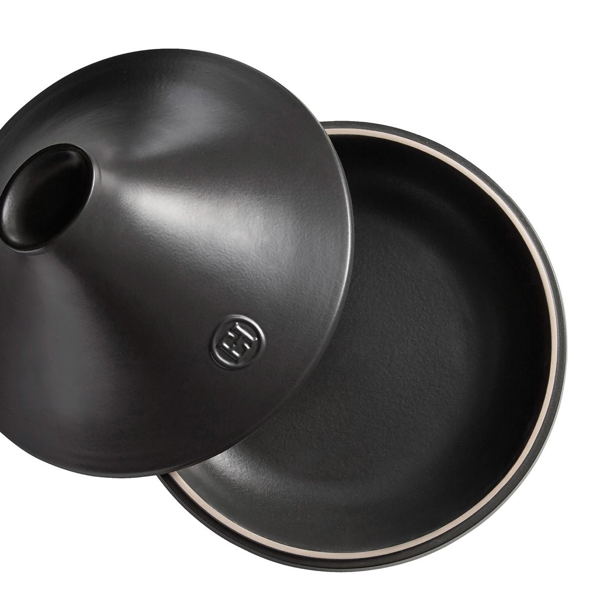 Emile Henry Emile Henry Tagine 2 L Tummanharmaa