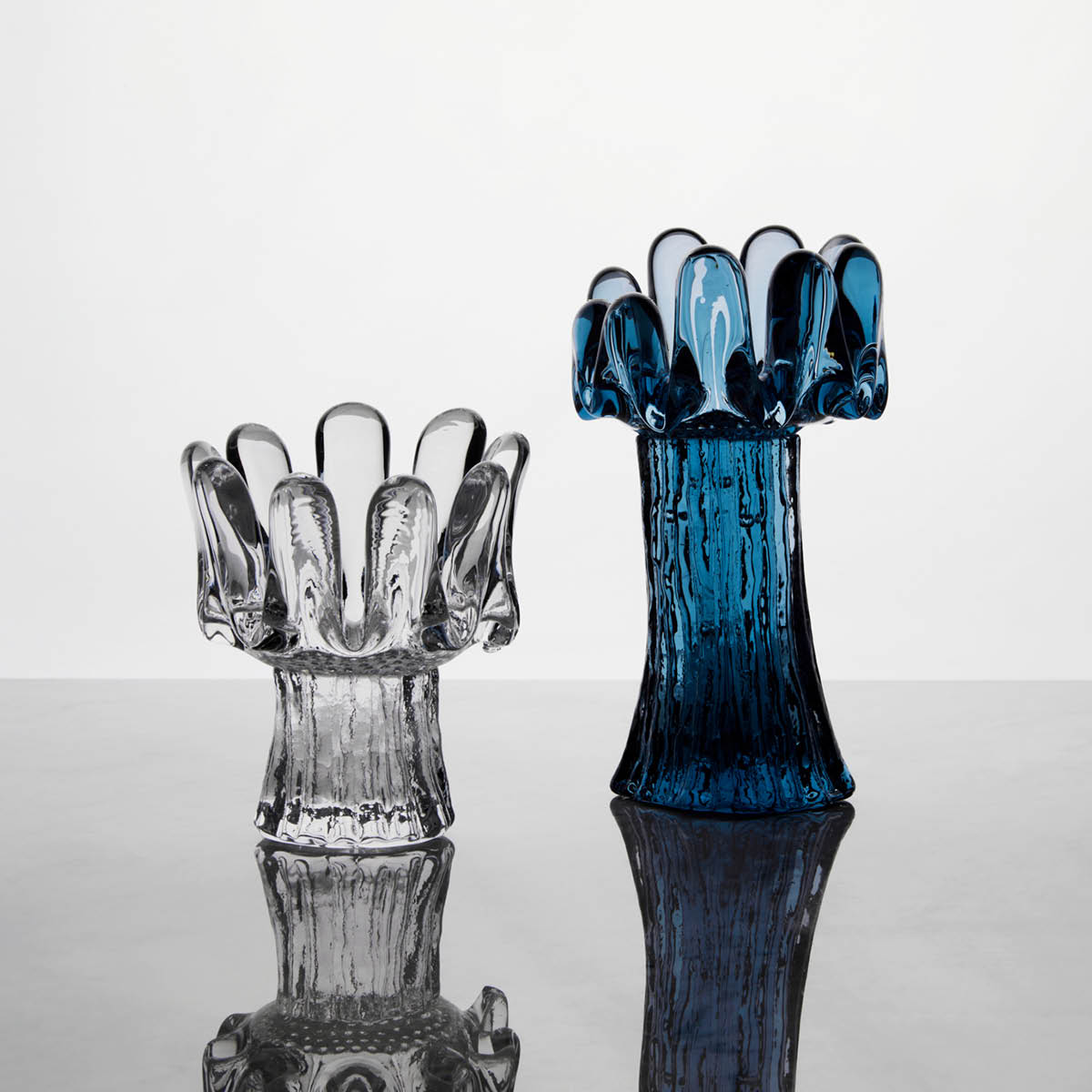 Kosta Boda Sunflower ljuslykta 11,5 cm klar