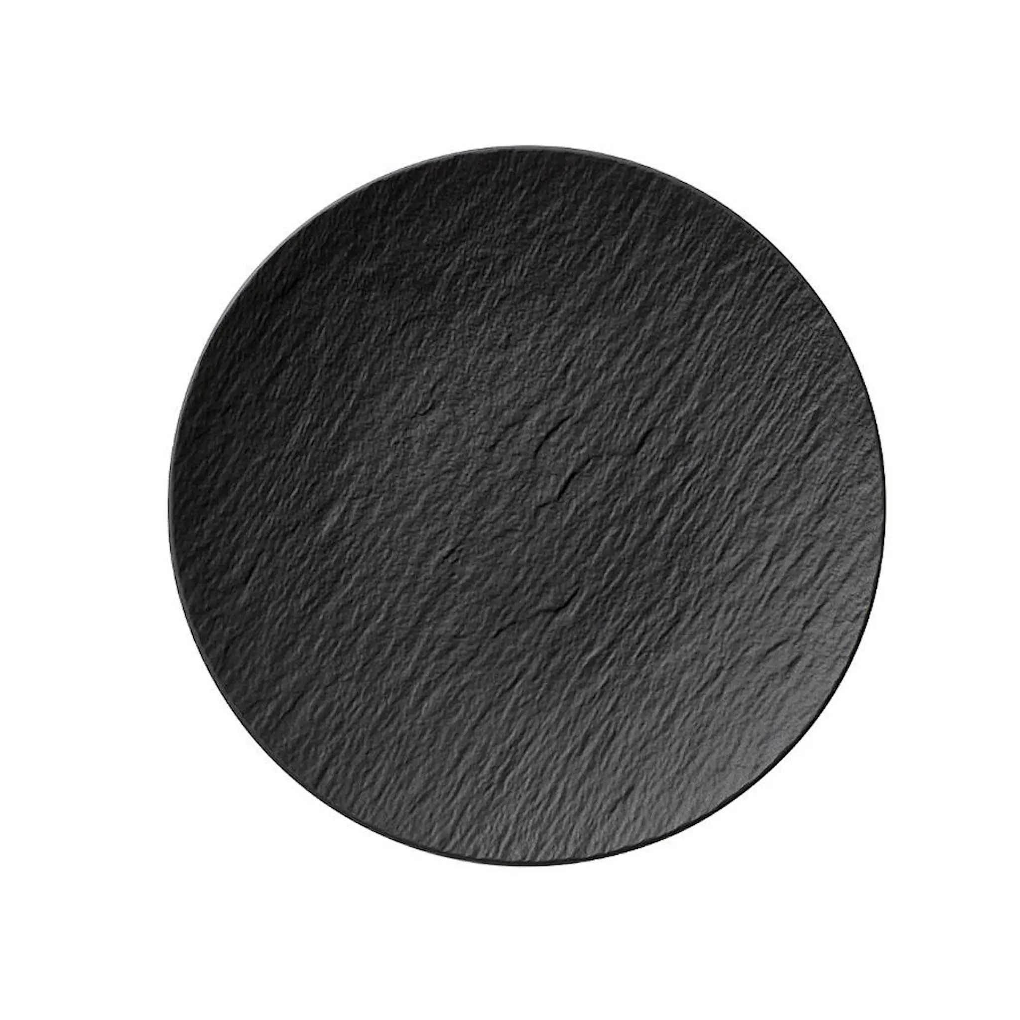 Villeroy & Boch Manufacture Rock Tallrik flat utan bräm 25 cm Svart