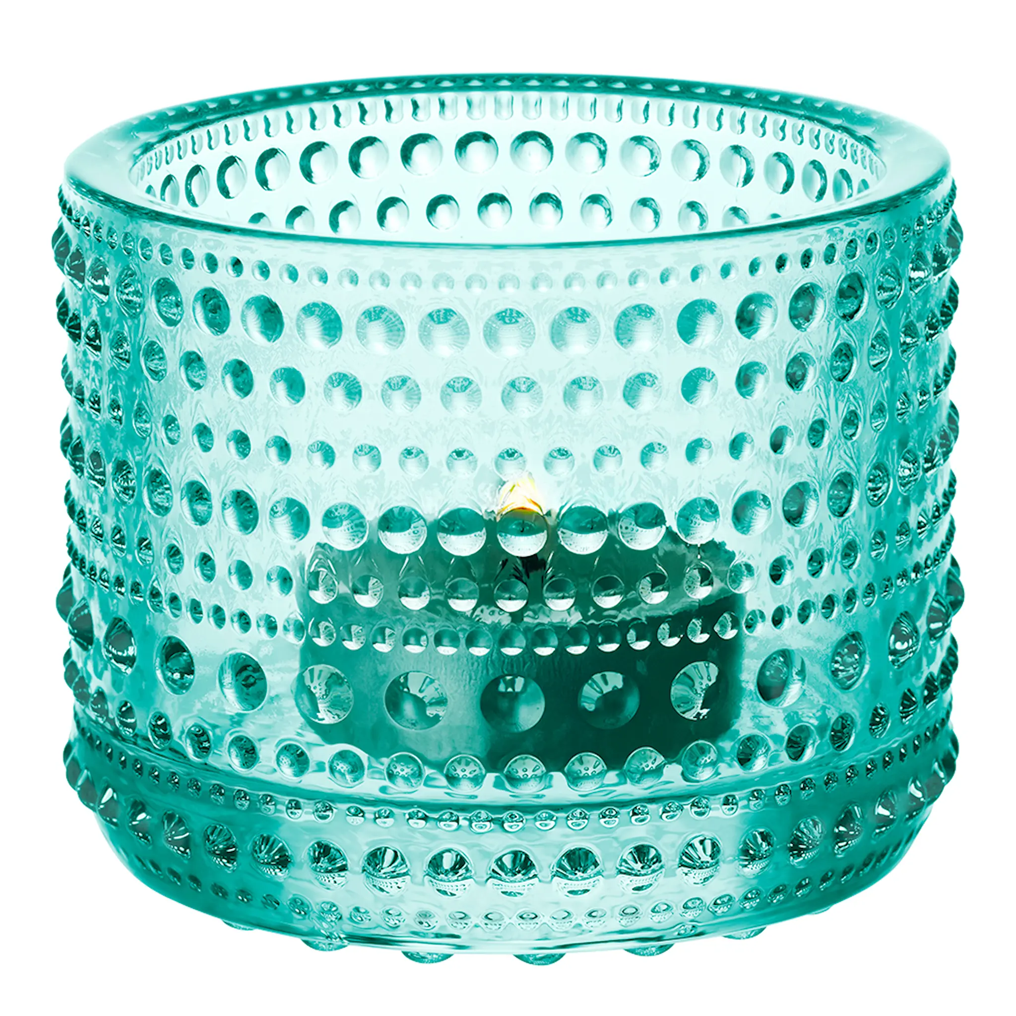 iittala Kastehelmi Ljuslykta 6,4 cm Vattengrön