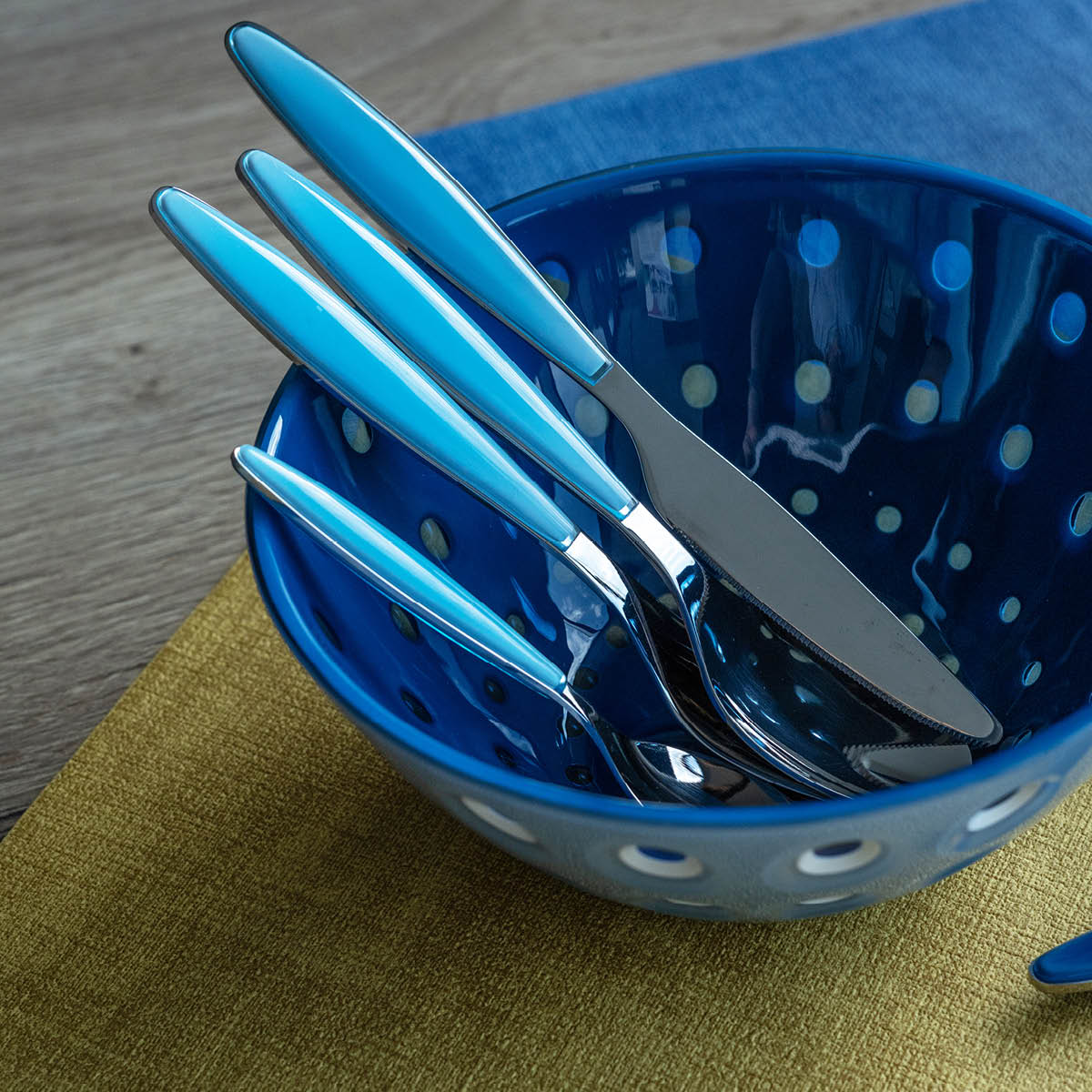 Guzzini Feeling kniv 22,5 cm sea blue