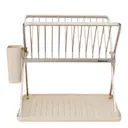 SinkSide hopfällbart diskställ 37x33 cm soft beige