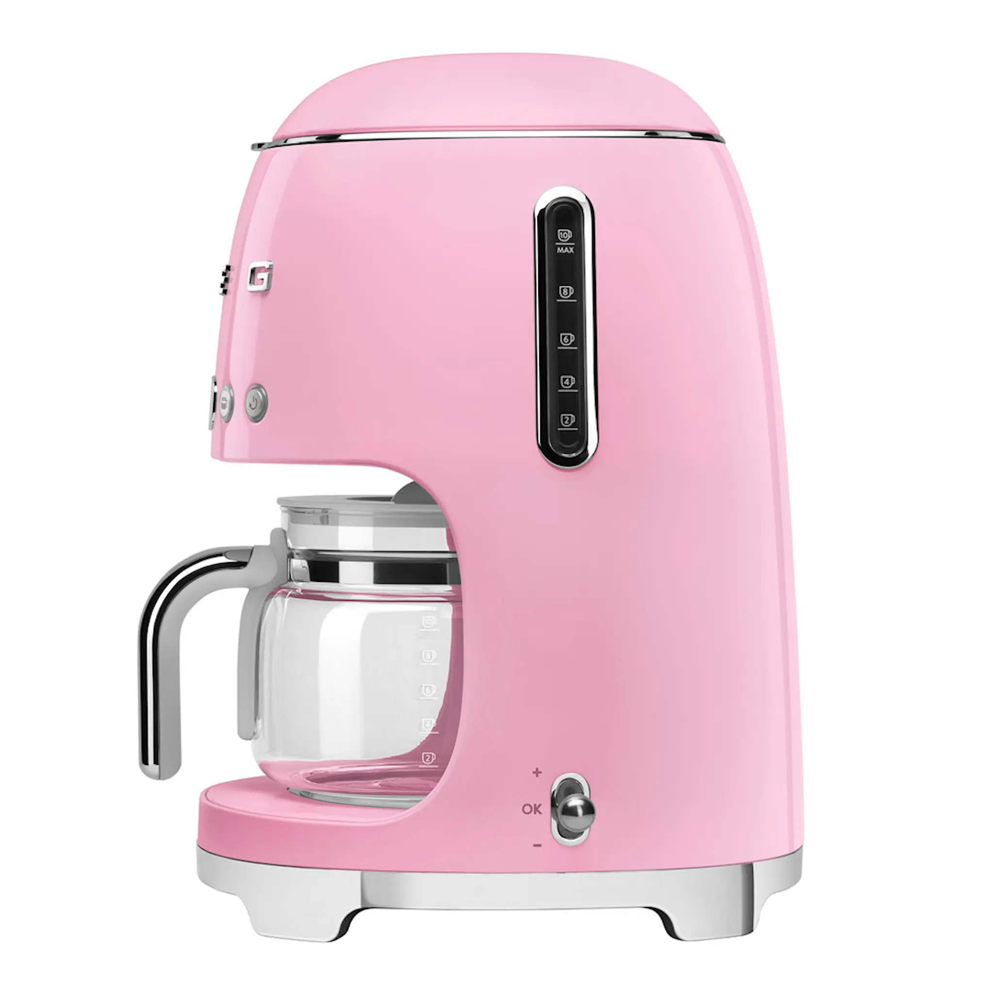 Smeg Smeg Kaffebryggare DCF02 1,4 L Rosa