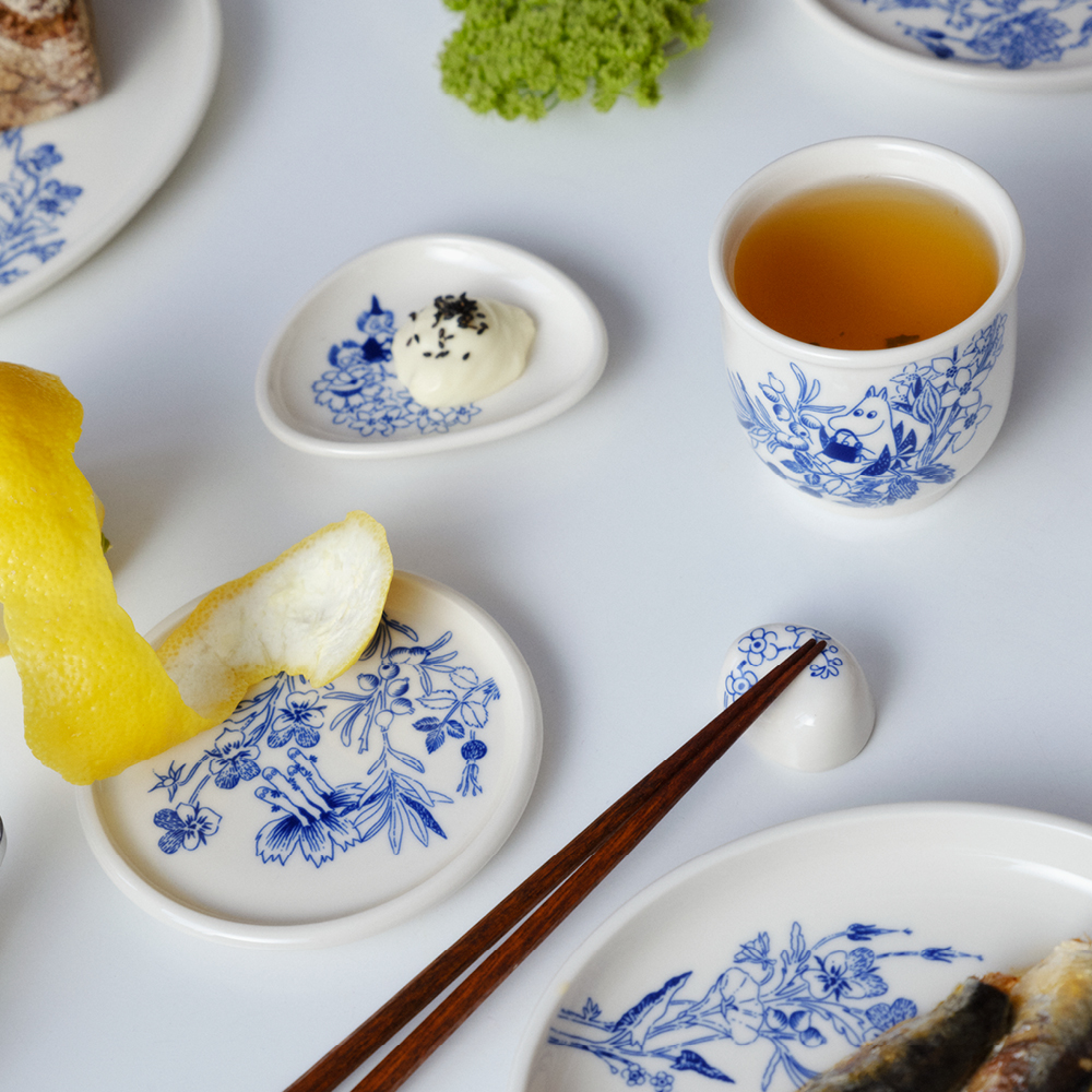 Moomin Arabia Haru Muminmugg 26 cl vit/blå