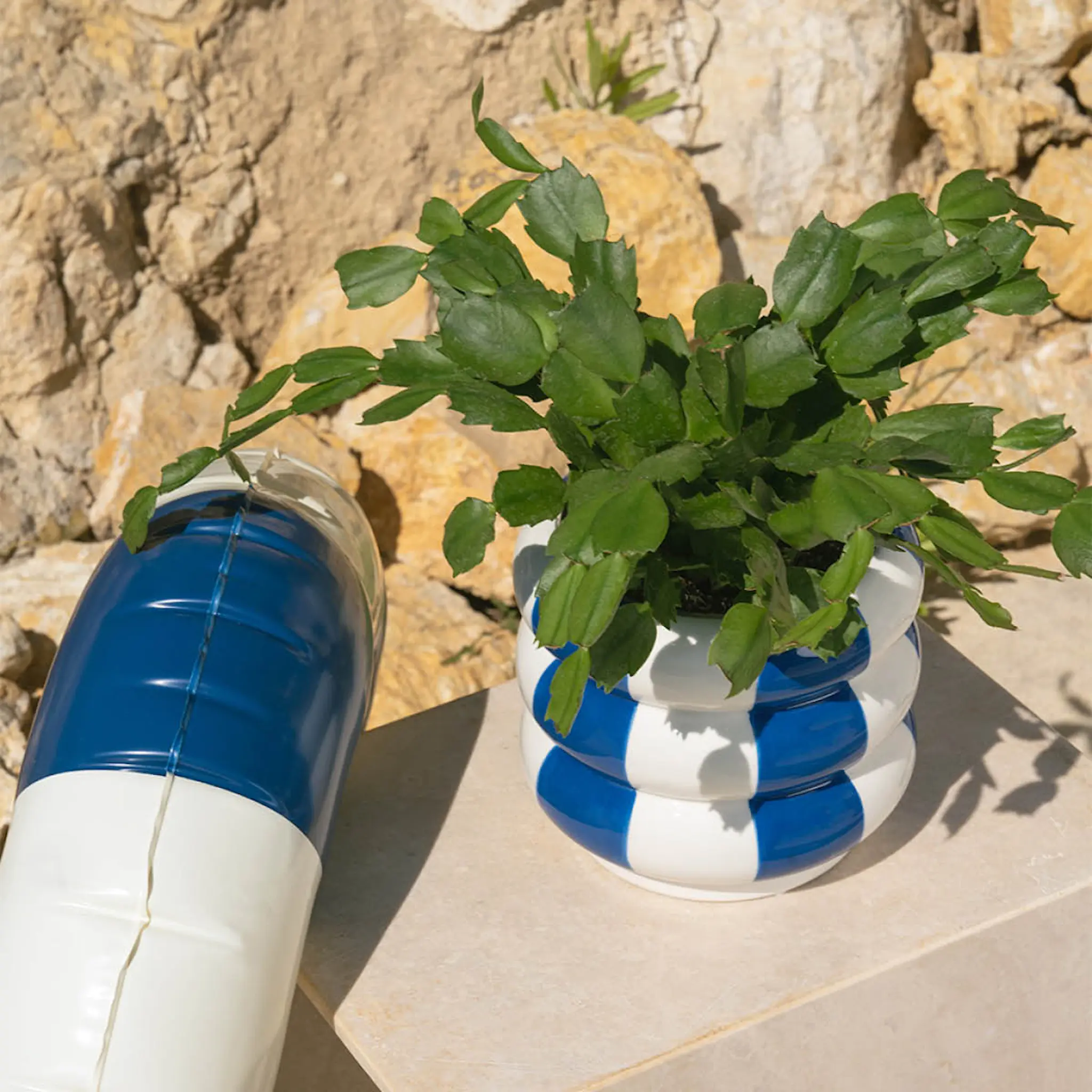 Balvi Floats blomkruka 14,5 cm blå