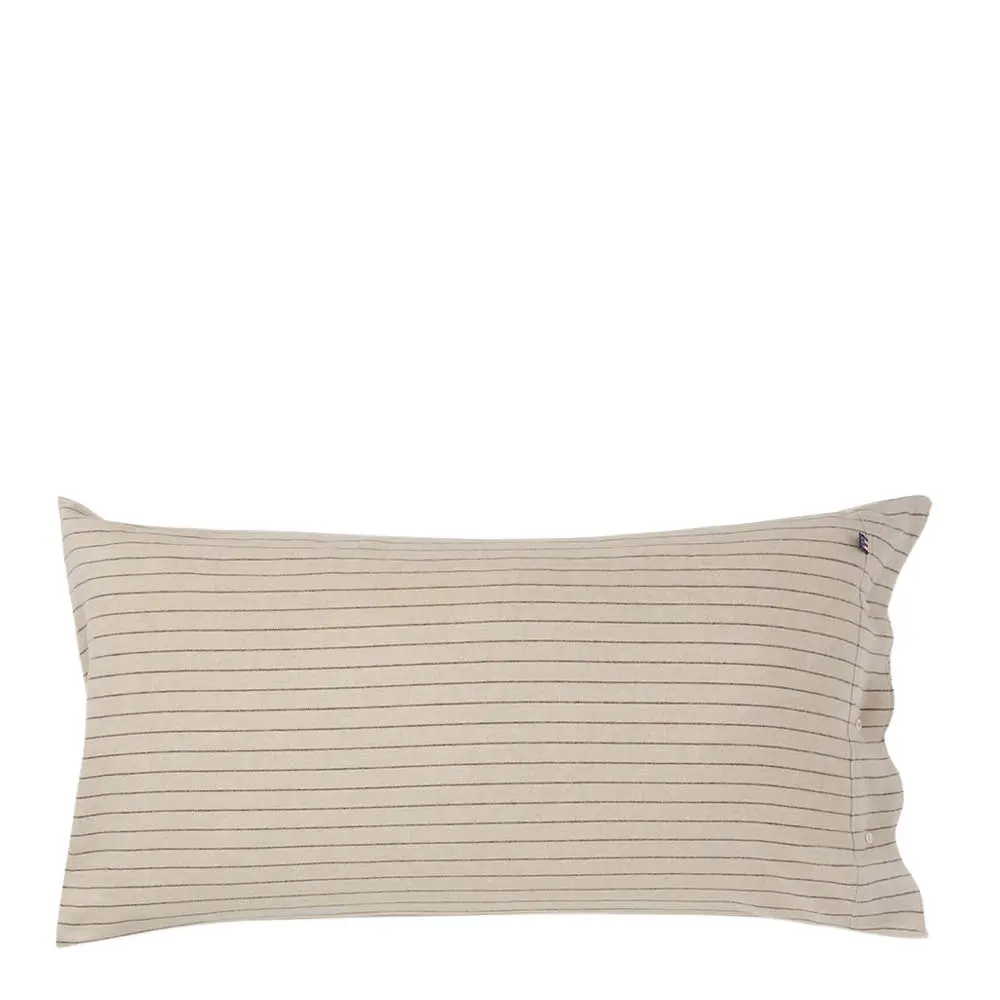 Tyynyliina 50x90 cm puuvillaflanelli beige/brown