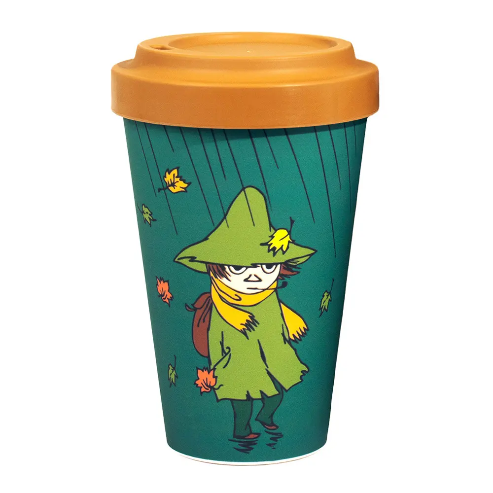 Muumi Take Away Muki 45 cl Nuuskamuikkusen seikkailu Vihreä