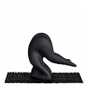 Lisa Larson Yoga No.1 figur 10 cm svart