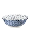 Sakura skål 21 cm 1,2 L vit/blå