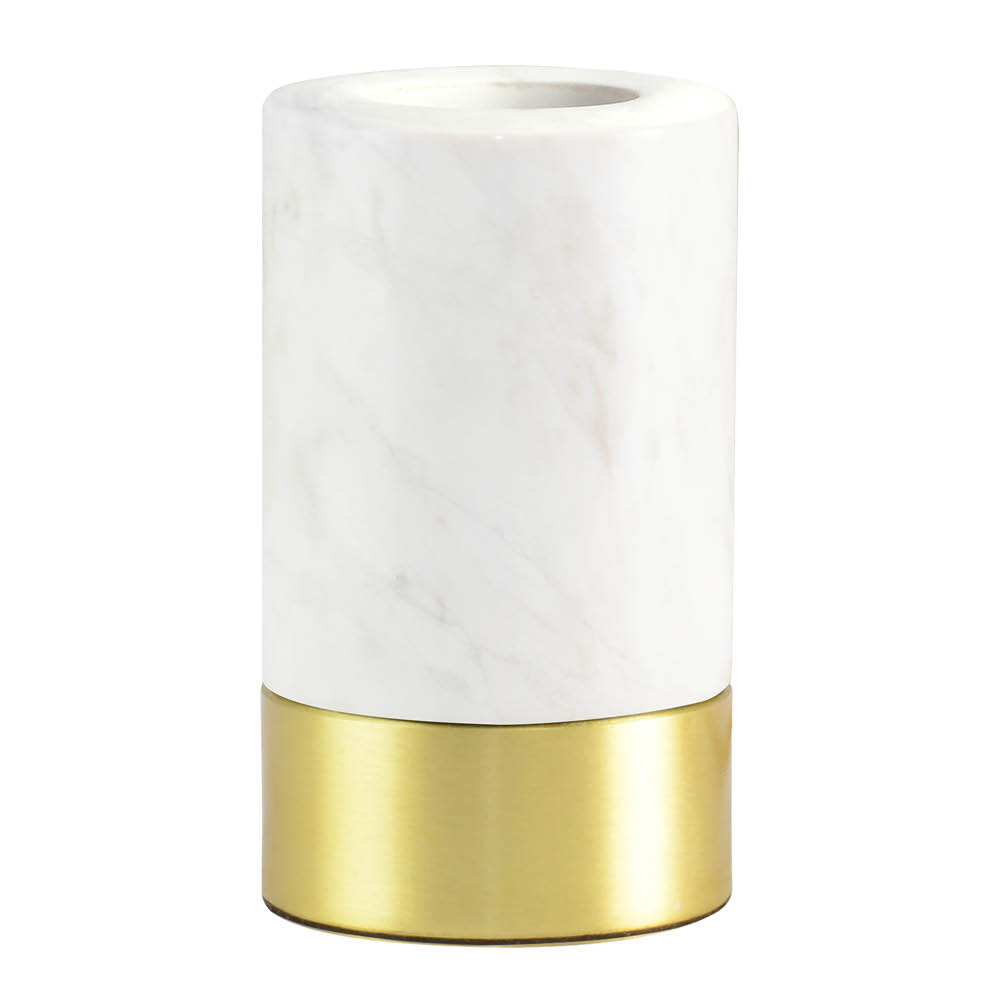 Elements Lighting MITB Romance sockel bordslampa 12 cm vit marmor
