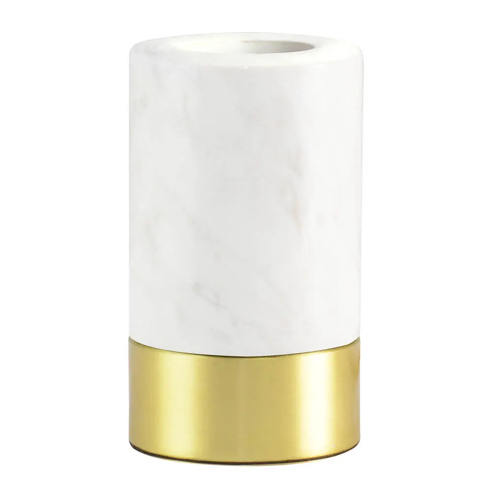 MITB Romance sokkel bordlampe 12 cm hvit marmor