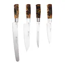 Hunter Premium Chef knivset 4 delar masurbjörk