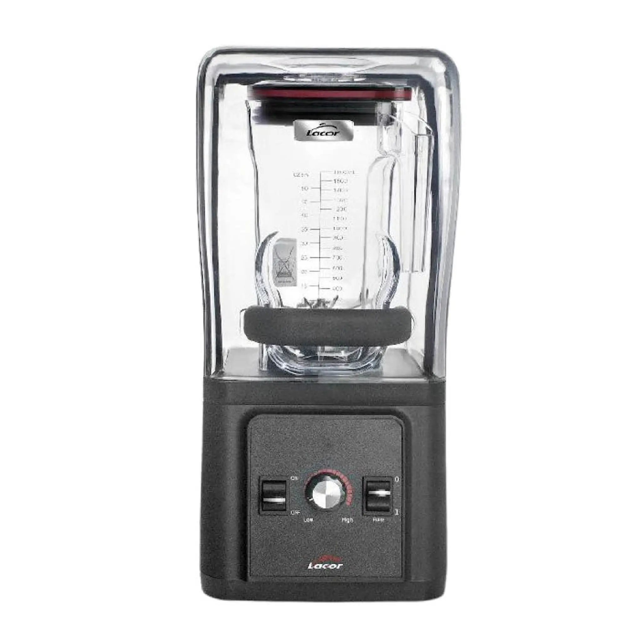 Lacor Tehosekoitin 1500 watt 1,8L Musta