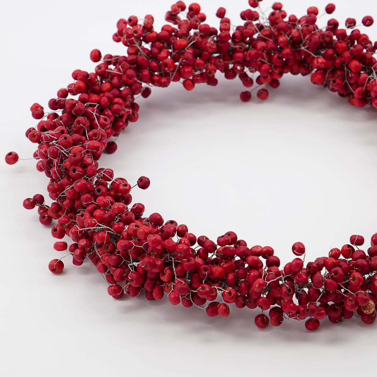 House Doctor Winter krans 23 cm rød