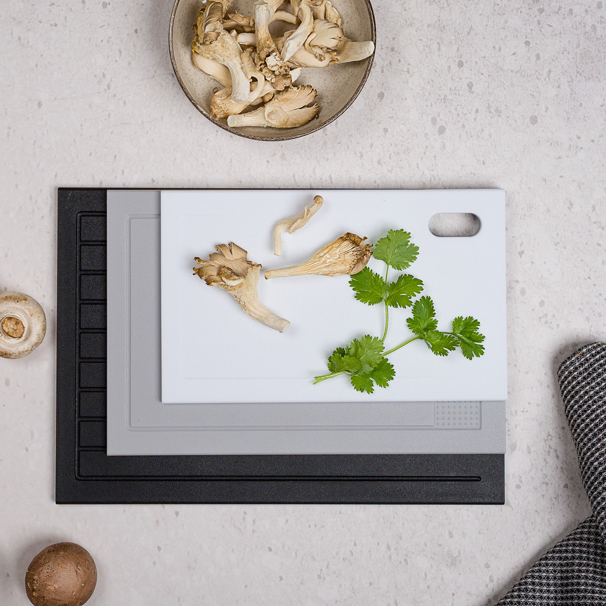 Modern House Kitchen Things skärbräda 3 delar 34x24 cm multi