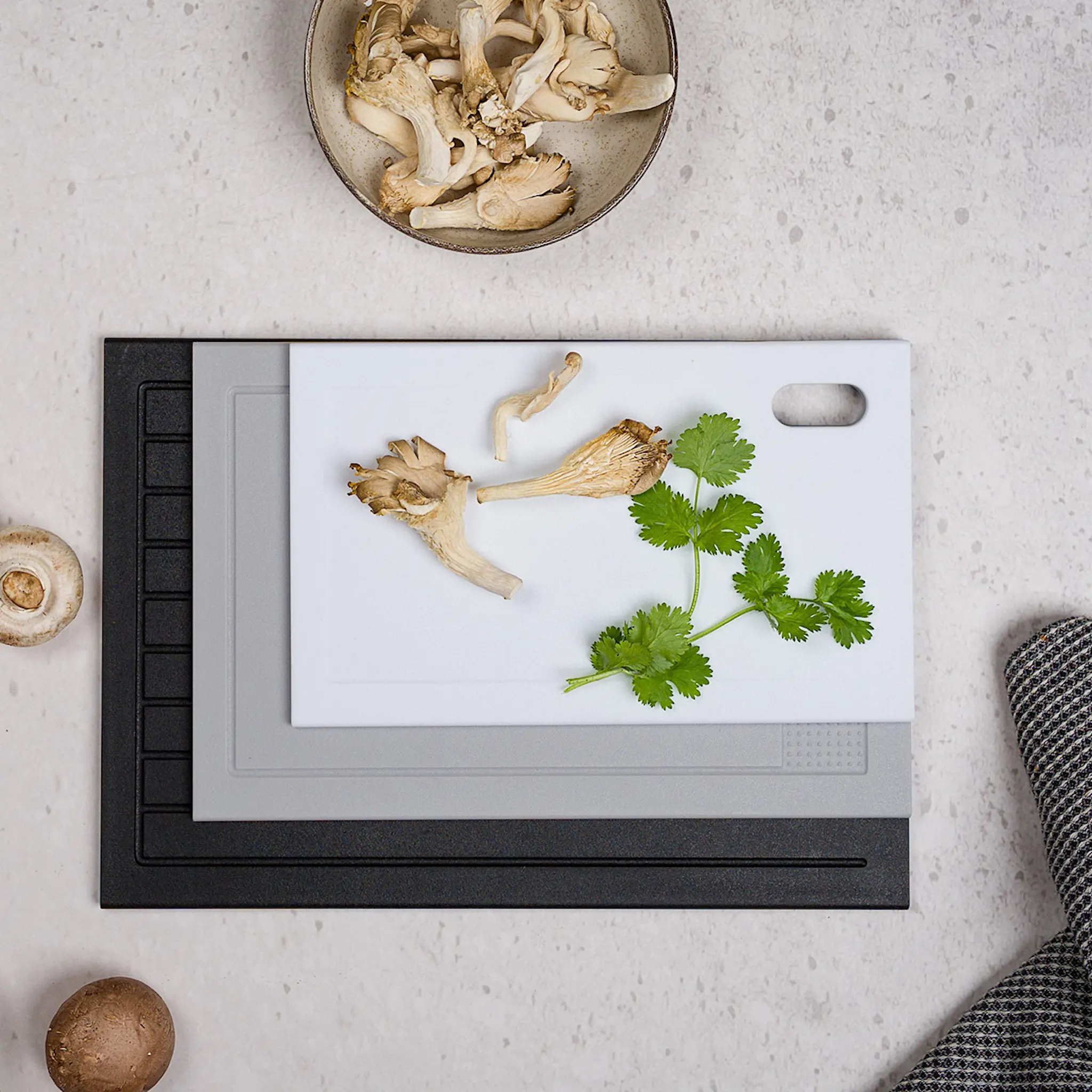 Modern House Kitchen Things skärbräda 3 delar 34x24 cm multi