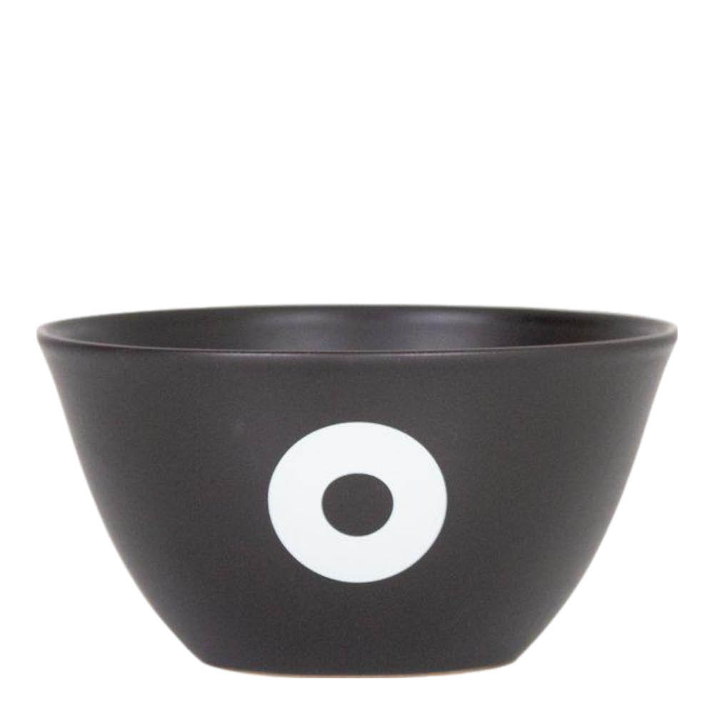 Rotor Design Signatur serveringsskål 40 cl svart/vit