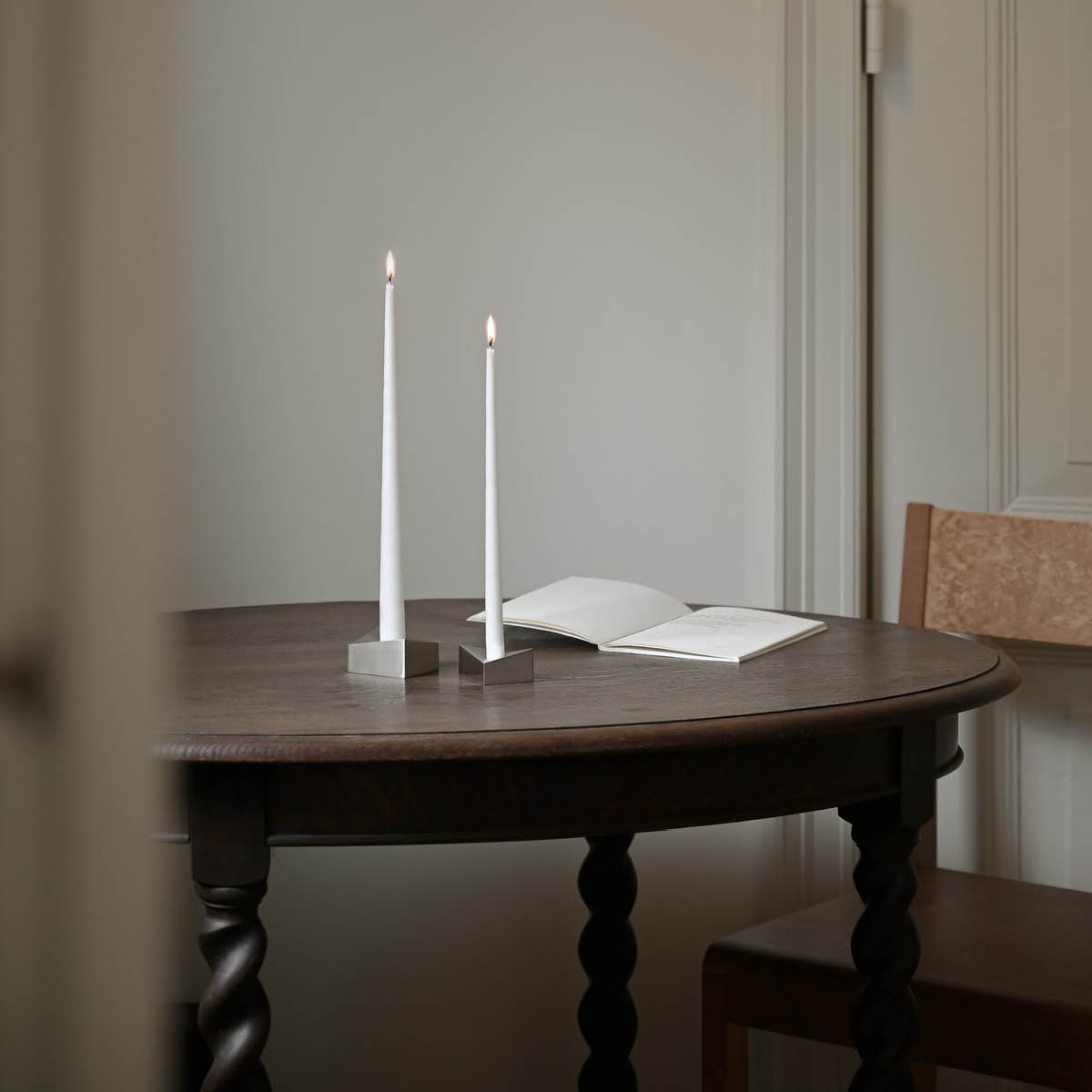 Stoff Nagel Stoff Nagel Reflect ljusstake liten 2,7x4,5 cm Borstad krom