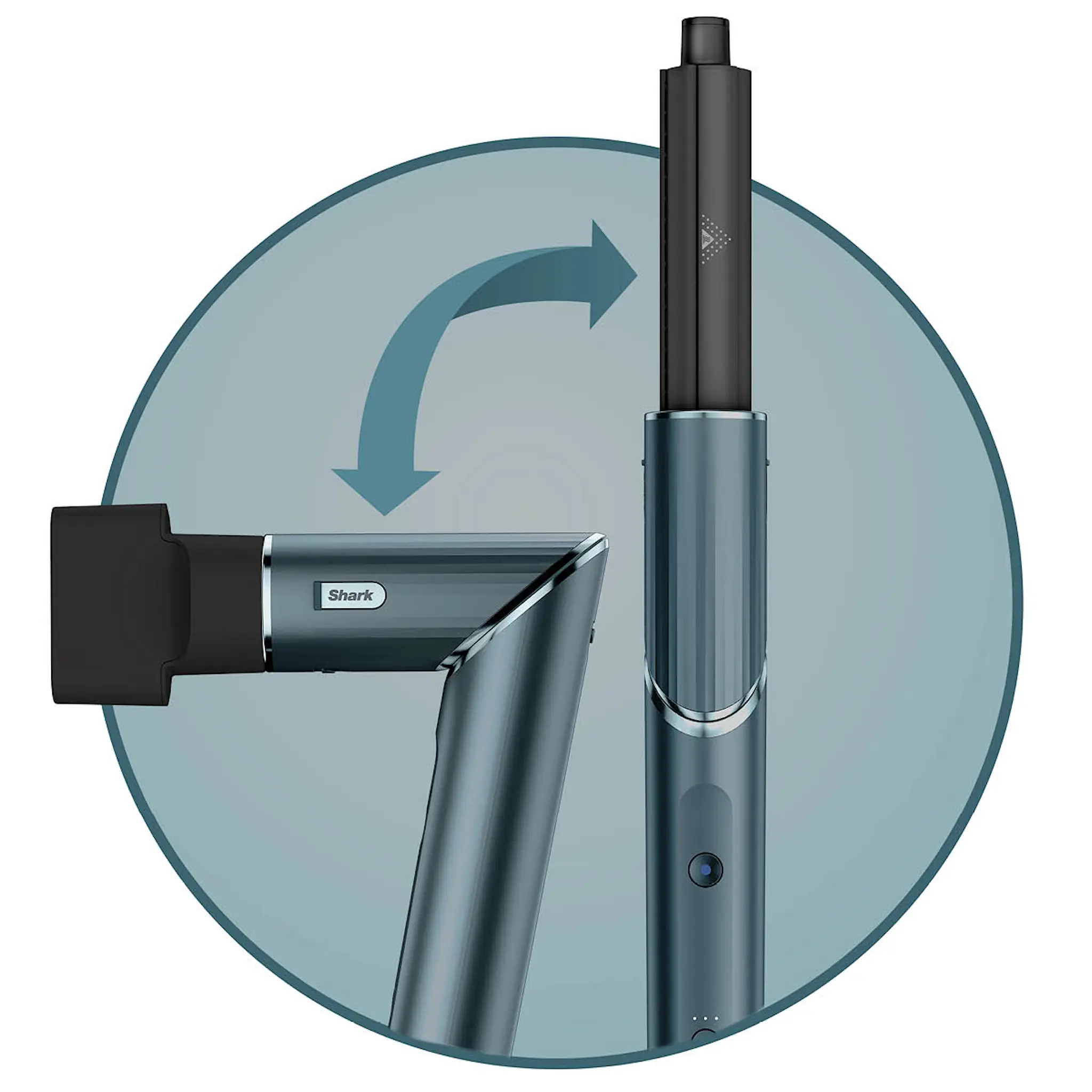 Shark Beauty FlexStyle 5-i-1 multistyler & hårfön HD450TLEU teal