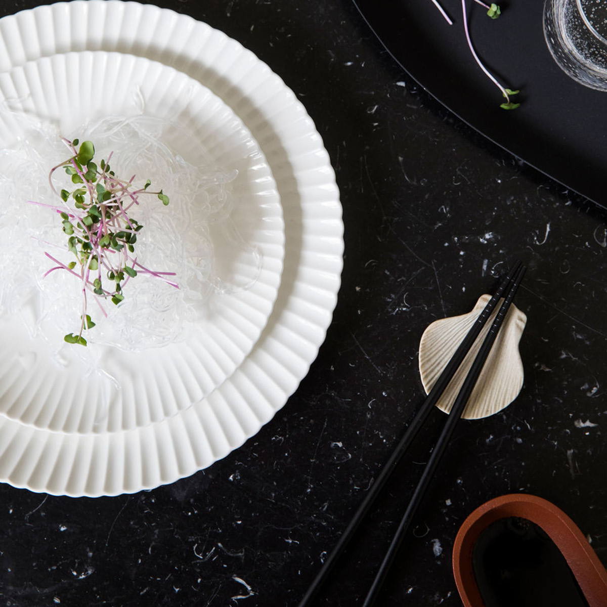 ByOn Fumiko Syöpäpuikkojen pidike 4 kpl Beige