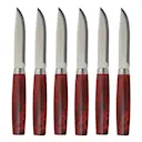 Steak Knife Classic Stekkniv 20,5 cm 6-pack Röd