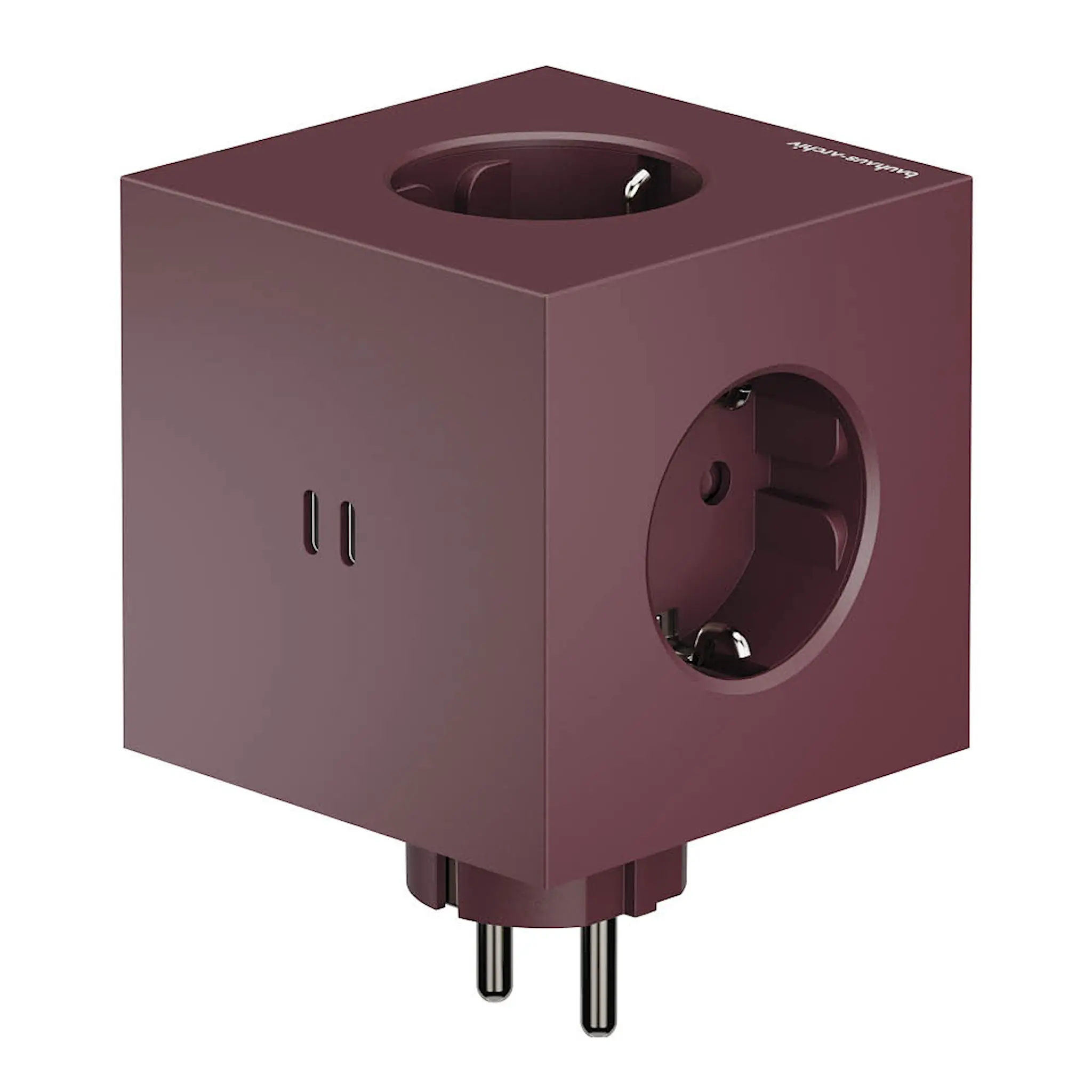 Avolt Square 2 Bauhaus Archiv USB-C Monipistorasia 30W Mulberry Red
