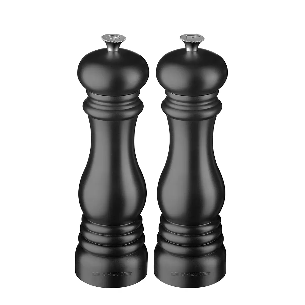 Suola- ja Pippurimylly 21 cm Mattamusta