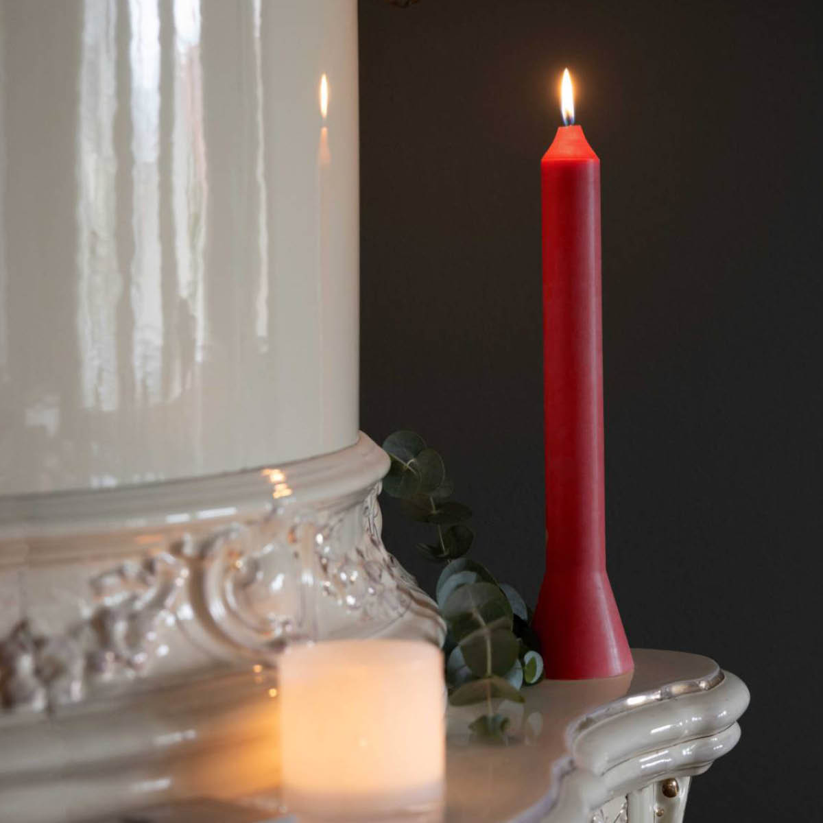 Liljeholmens Anna-lys 36 cm rød