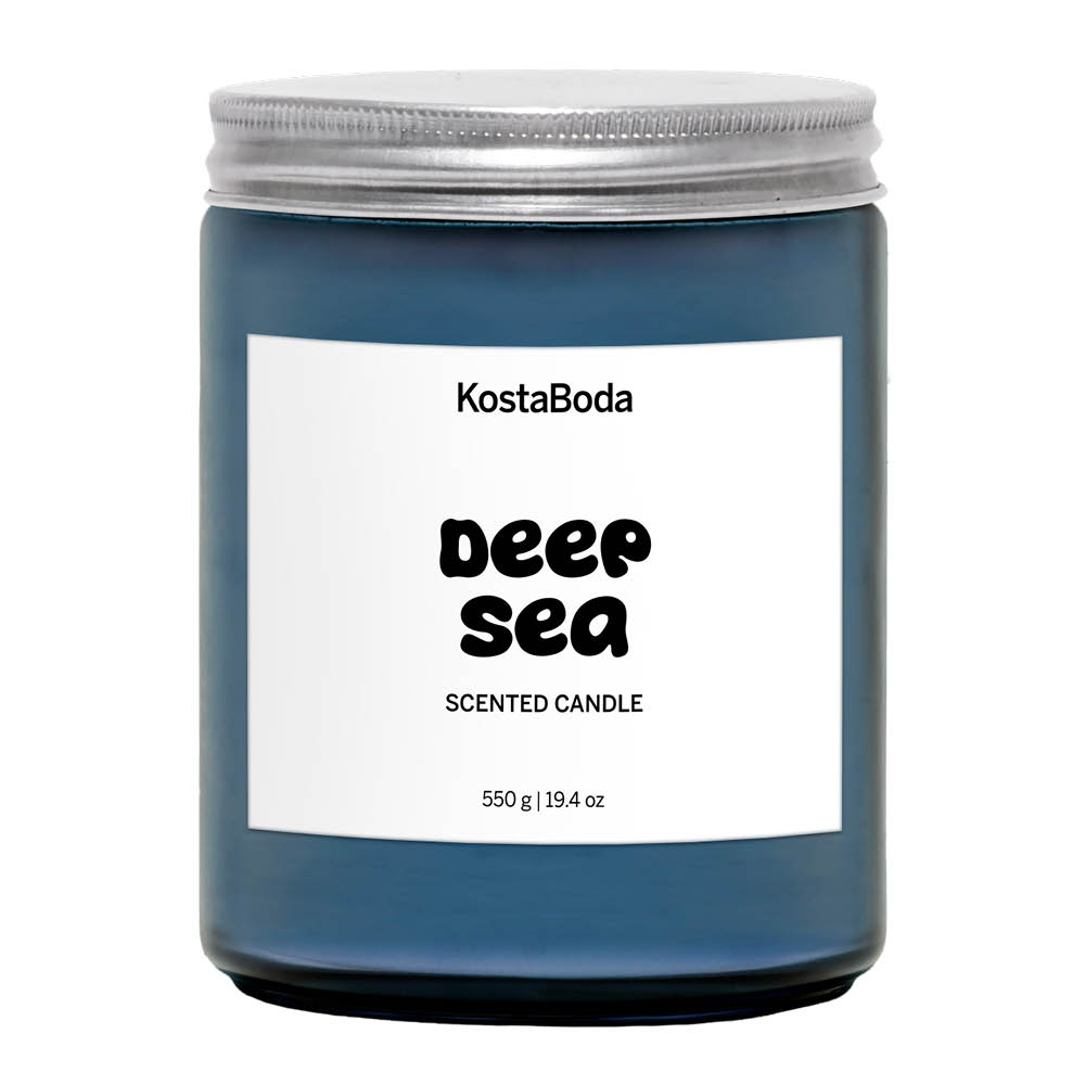 Kosta Boda Mind Tuoksukynttilä 13 cm Deep Sea