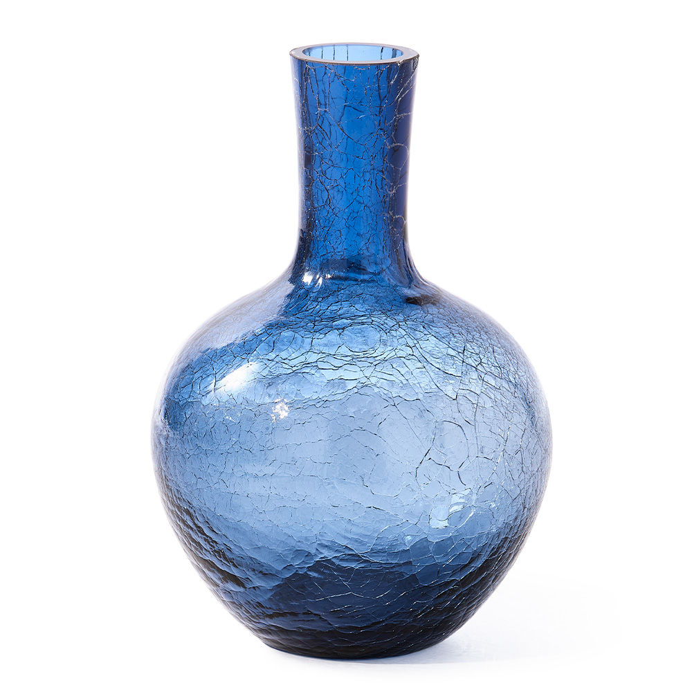 Pols Potten Ball Body Vas 32 cm Blå