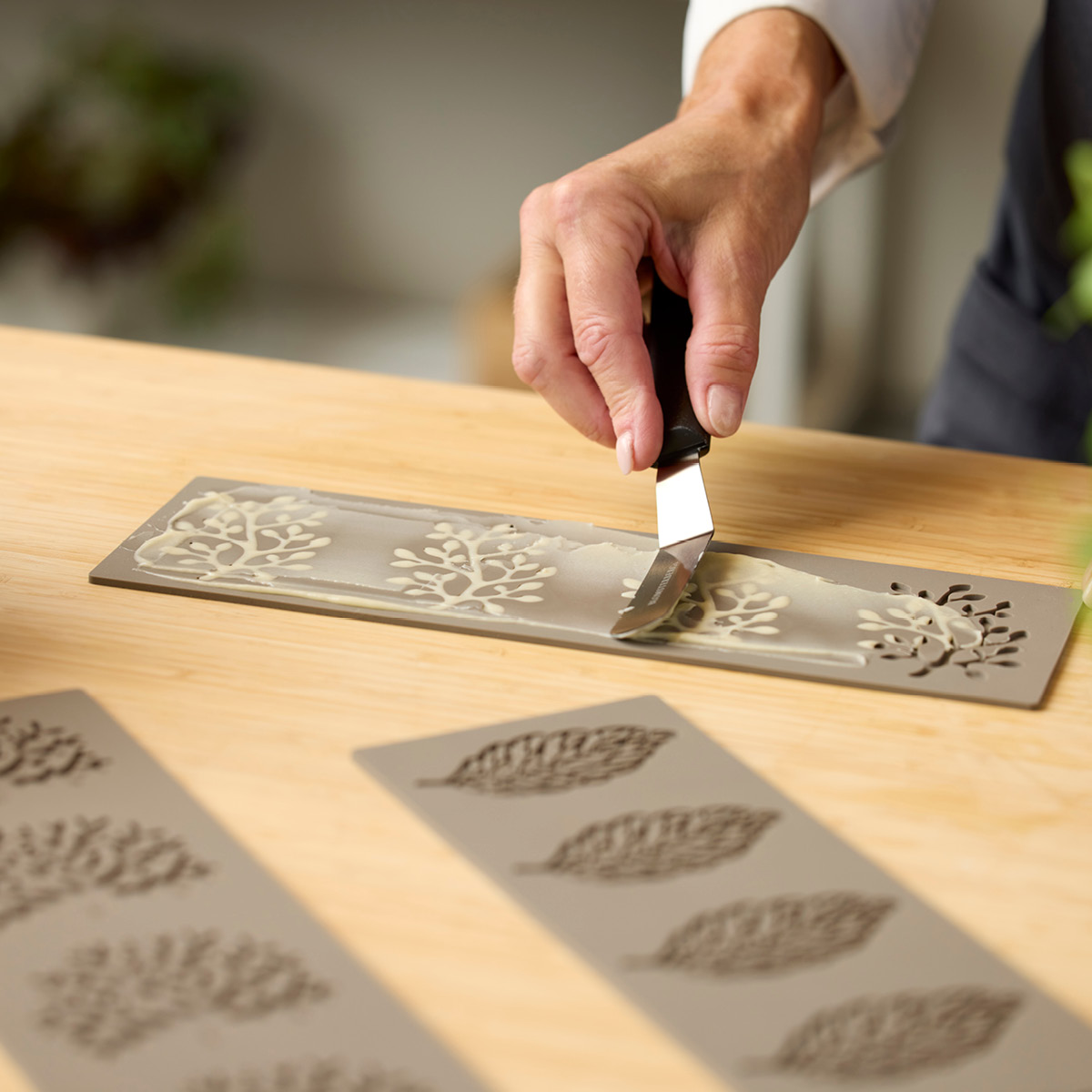 Blomsterberg Tuileform tre til 4 stk latte