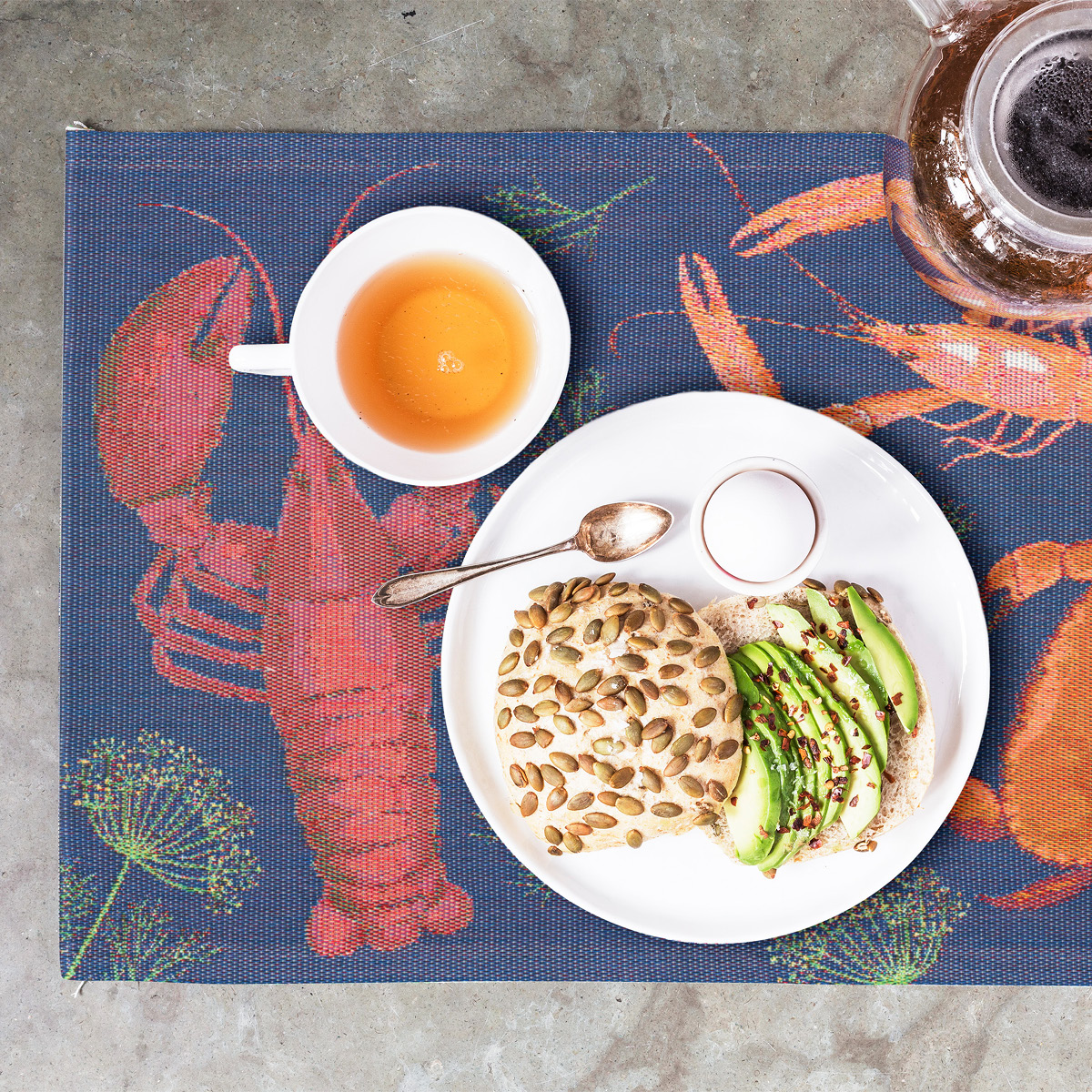 Ekelund Bordstablett 35x48 cm Flerfärgad